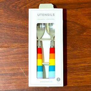 Pottery Barn Kids Utensils 2 Piece